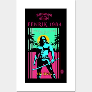 Fenrik 1984 - Book Cover Art T-Shirt (Dark Colors) Posters and Art